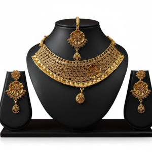 The Rajwadi Filigree Choker (Aurelian Lattice)