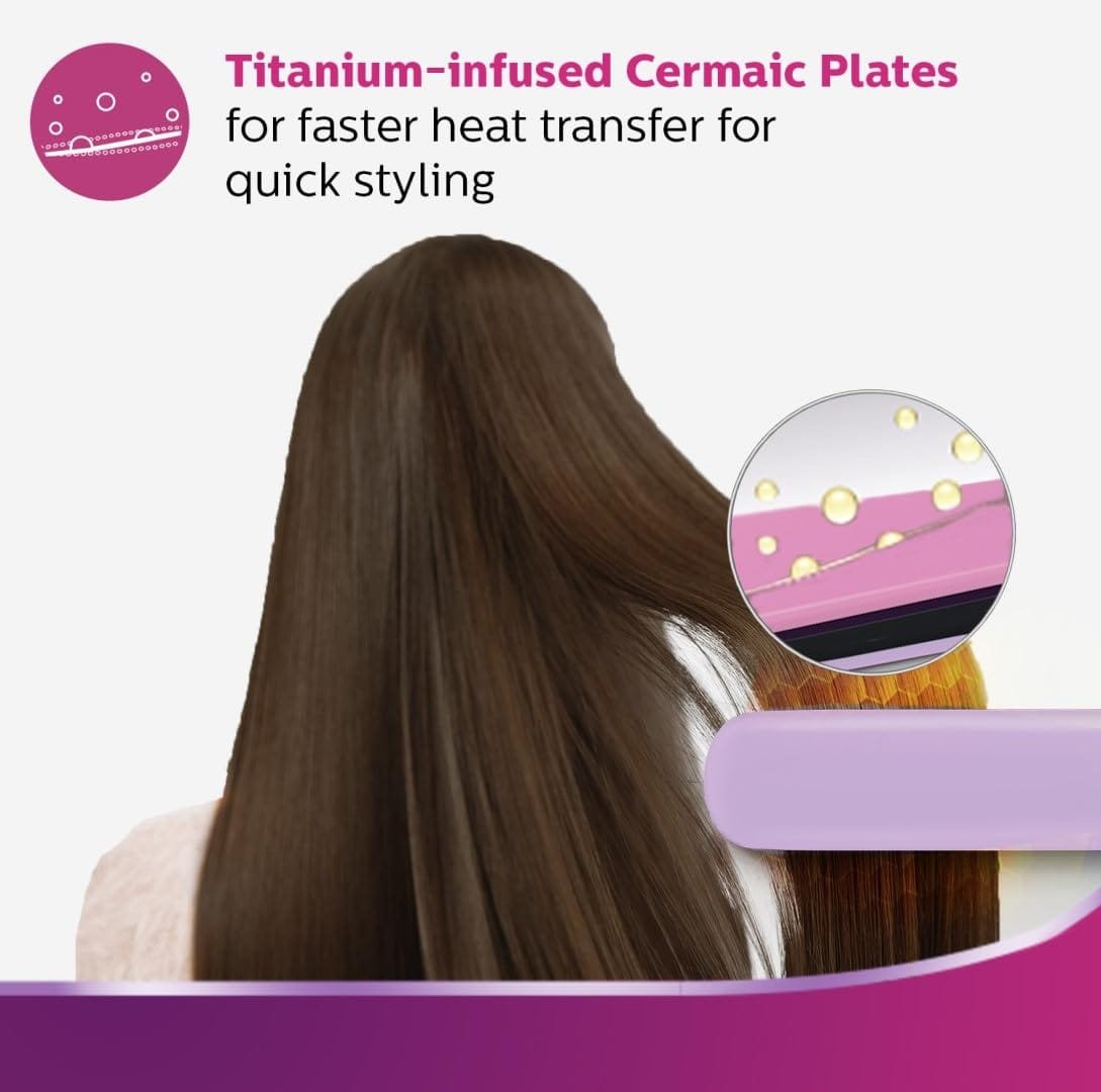 Philips Hair Straightener - BHS393 - Image 4