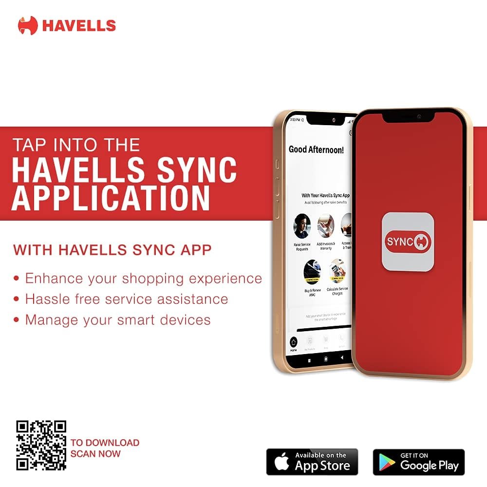 Havells 5-in-1 Multi Styling Kit - Straightener, Curler, Crimper, Conical Curler & Volume Brush - Image 2