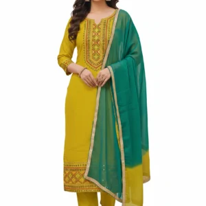 The Sunlit Mirror Glass Cotton Suit