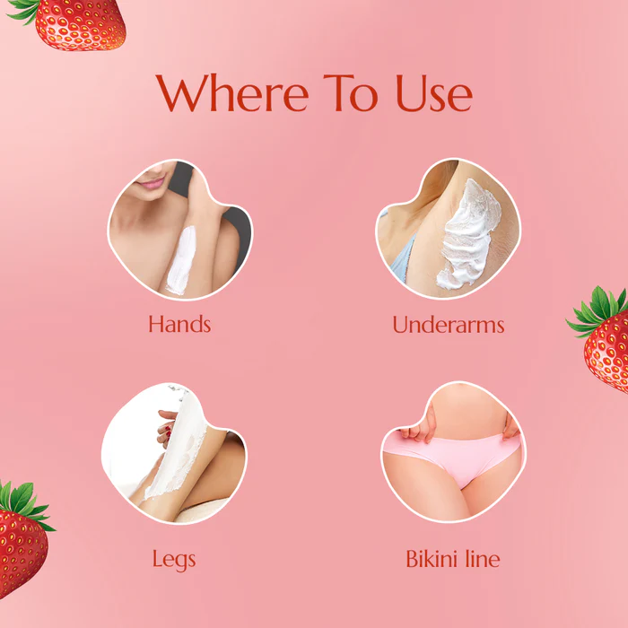 Skin Brightening Hair Remover Creme - Aloe vera - Image 6