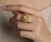 The Aurelia Sunburst Mandala Ring – 1gm Gold