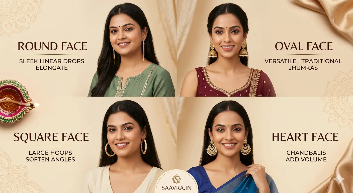 How to Choose the Perfect Earrings for Your Face Shape