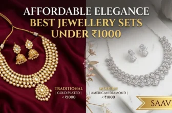 Best Traditional & Modern Jewellery Sets Under ₹1000 from Saavra