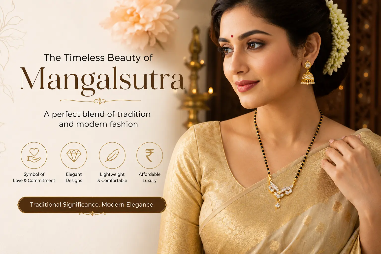 The Timeless Beauty of Mangalsutra: A Perfect Blend of Tradition and Modern Fashion