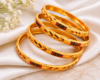 Gold Plated Meenakari Bangles Set for Women.