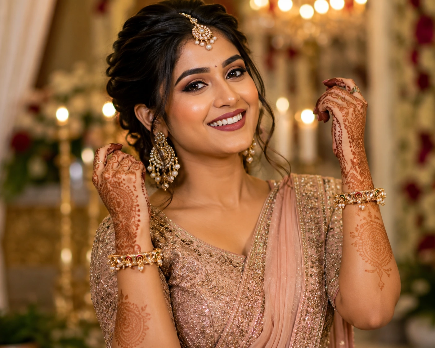 Gold Plated Traditional Kundan Meenakari Bangles for Women