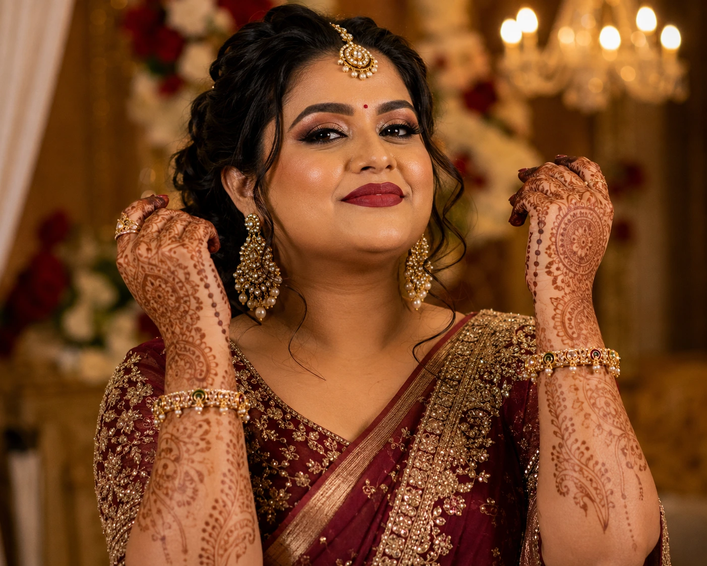 Gold Plated Traditional Kundan Meenakari Bangles for Women