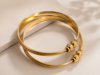 Traditional Gold Plated Designer Openable Kada Bangles for Women