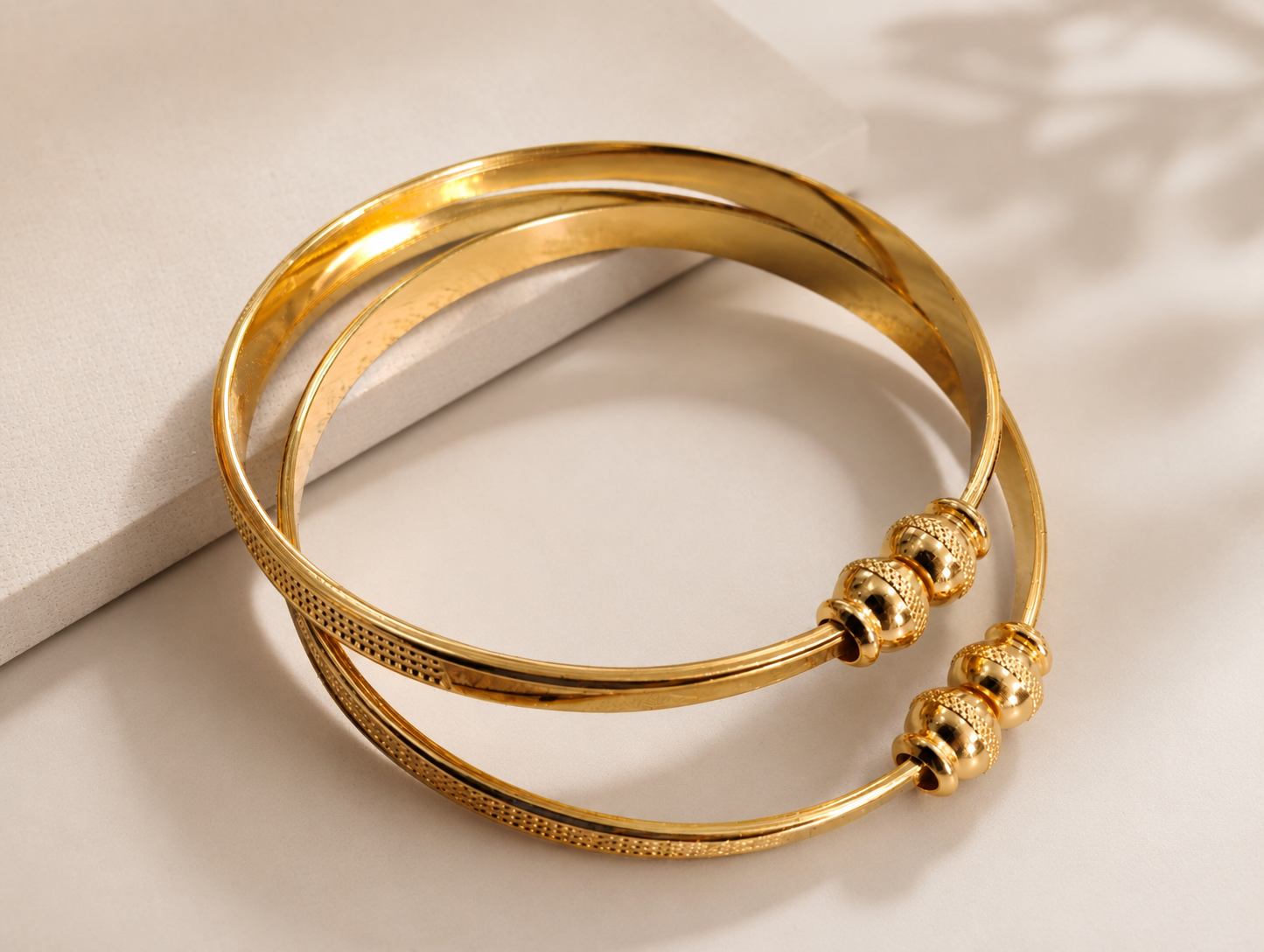 Traditional Gold Plated Designer Openable Kada Bangles for Women