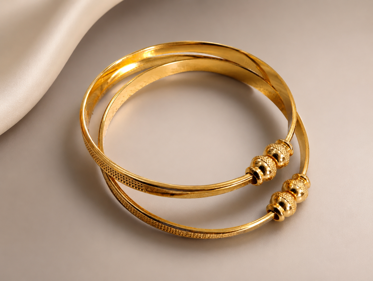Traditional Gold Plated Designer Openable Kada Bangles for Women