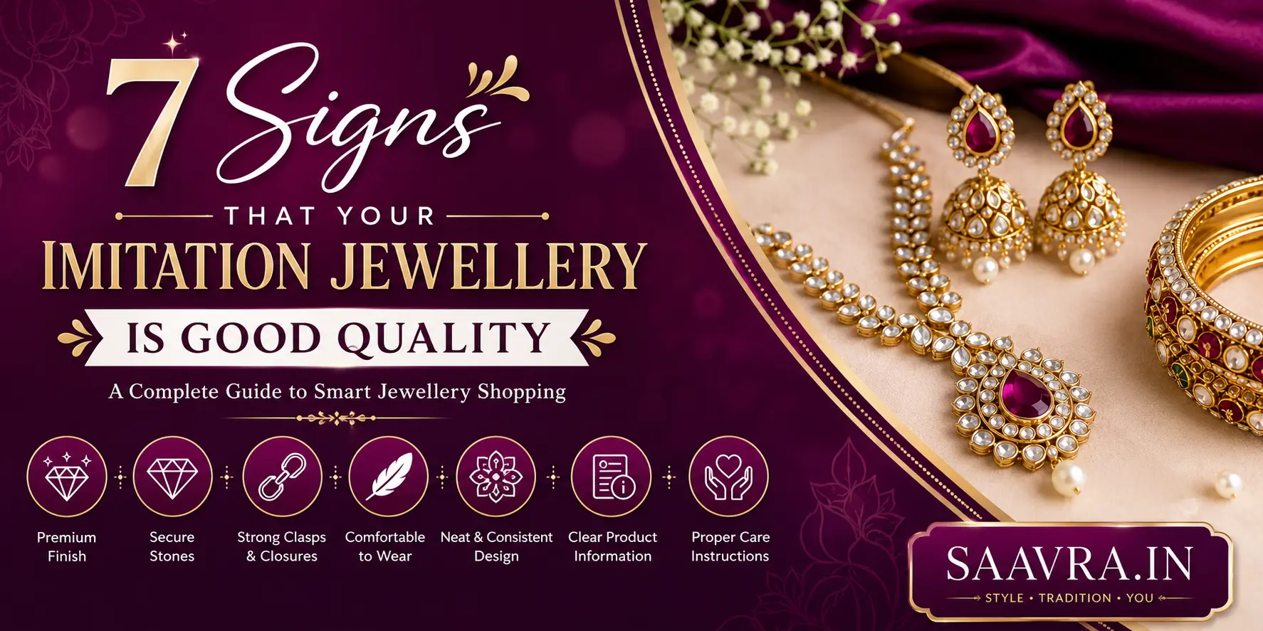 7 Signs That Your Imitation Jewellery Is Good Quality