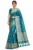 Turquoise Royale Zari Weave Saree