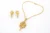 Swaranjali Gold Pendant & Earrings Set