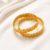 Traditional Gold Plated Leaf Design Bangles Pair for Women | Elegant Floral Designer Bangles for Daily, Festive & Wedding Wear