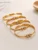 Traditional Gold Plated Designer Daily Wear Kada Bangles Set for Women (Pack of 4)