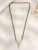 Modern V Shape Stone Mangalsutra with Black Beads for Women