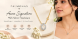 PALMONAS Aura Signature 925 Silver Necklace – A Minimal Statement Piece for Everyday Elegance