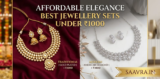 Affordable Elegance: The Best Traditional & Modern Jewellery Sets Under ₹1000 from Saavra