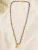 Gold Plated Black Beads Mangalsutra Necklace for Women – Traditional Daily Wear Mangalsutra